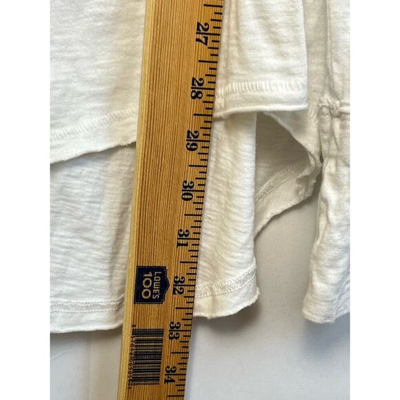 We The Free Women's XS Long Sleeve Pullover Round Neck Sheer T Shirt - Picture 5 of 7